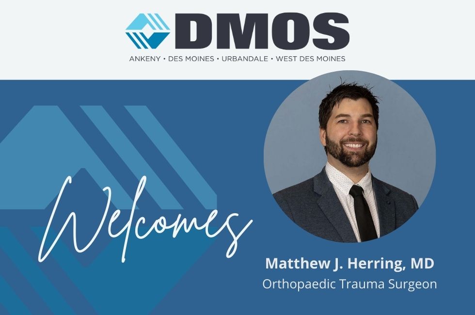 DMOS Announces Arrival of Dr. Matthew J. Herring, MD, Trauma Surgeon